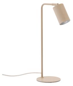Béžová kovová stolová lampa (výška 49 cm) Manie – Kave Home