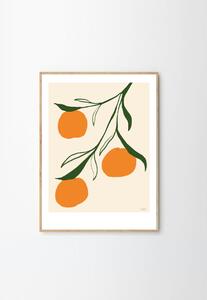 Autorský mini plagát Orange by Anna Mörner A5