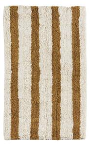 Kúpeľňová rohožka Tufted Mustard Stripe 50 × 80 cm