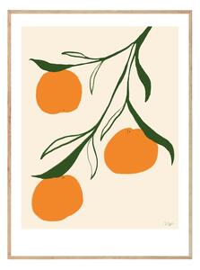 Autorský plagát Orange by Anna Mörner 30 x 40 cm