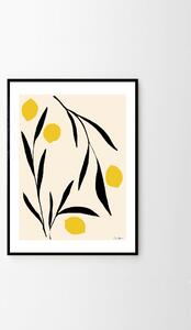 Autorský plagát Lemon by Anna Mörner 30 x 40 cm