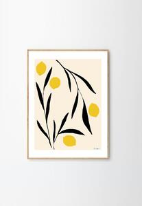 Autorský mini plagát Lemon by Anna Mörner A5