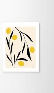 Autorský plagát Lemon by Anna Mörner 30 x 40 cm