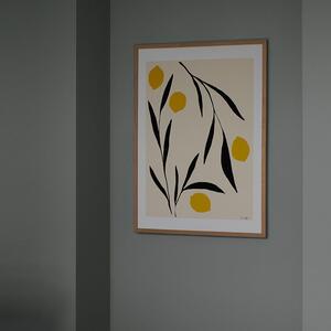 Autorský mini plagát Lemon by Anna Mörner A5