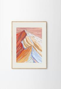 Autorský plagát Cuillin Ridge VII by Mandy Maria 50x70 cm