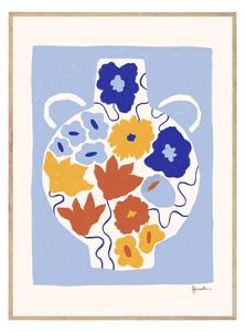 Autorský plagát Flower Pot by Frankie Penwill 40x50 cm