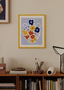 Autorský plagát Flower Pot by Frankie Penwill 40x50 cm
