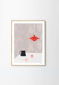 Autorský plagát Orange Pendant by Ana Frois 50x70 cm