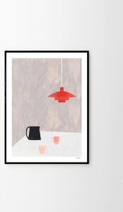 Autorský plagát Orange Pendant by Ana Frois 50x70 cm