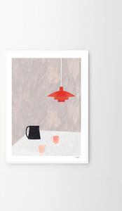 Autorský plagát Orange Pendant by Ana Frois 50 x 70 cm