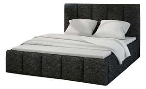 Čalúnená posteľ EDVIGE + matrac s roštom HELVETIA 140x200, 140x200, berlin02