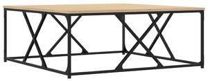 Konferenčný stolík dub sonoma 100x100x40 cm kompozitné drevo