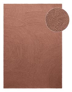 Ručne tkaný vlnený koberec v terakotovej farbe 80x150 cm Calmio – Hanse Home