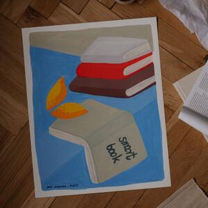 Autorský mini plagát Smart Book by Iga Kosicka A5