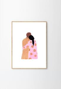Autorský plagát Couple by Laura Page 30 x 40 cm