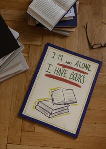 Autorský mini plagát I Have Books by Marta Leyva A5