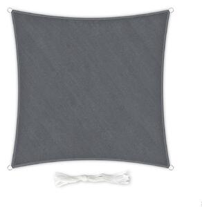 Blumfeldt Štvorcová slnečná clona, 3 × 3 m, polyester, priedušná