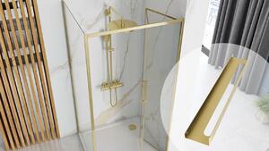 Rea, kúpeľňová polica 60cm SF02, zlatá matná, REA-06011