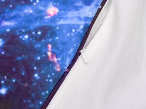 Dekoračná obliečka na vankúš ETERNAL SPACE 40x40 cm, čierny