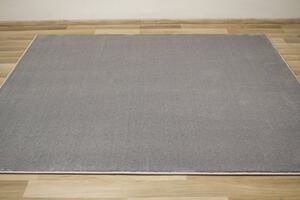 Metrážny koberec Lexus 175 strieborný / sivý