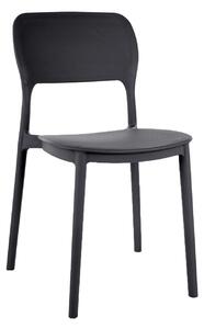 Záhradná stolička TIMO - čierna