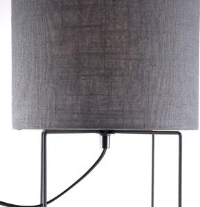 Moderne tafellamp grijs E27 - Hina