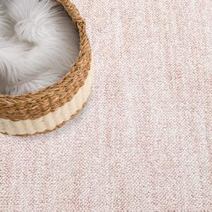 Dekorstudio Vintage okrúhly koberec CLASICO 0052 - ružový Priemer koberca: 120cm