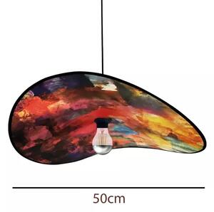 Design luster do obývačky Fuego 50cm