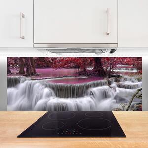 Nástenný panel  Vodopád góry príroda 125x50 cm