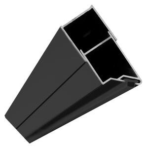 Rea Magnetický uzatvárací profil pre dvere Molier, čierna REA-K6395 - Rea