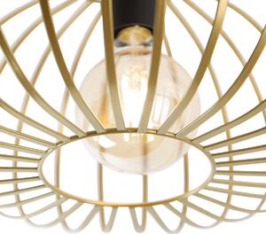 Inteligentné stropné svietidlo zlaté 39 cm vrátane WiFi G95 - Johanna