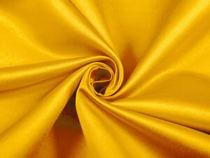 Biante Saténový obdĺžnikový obrus polyesterový Satén LUX-014 Kanárikovo žltý 50x100 cm
