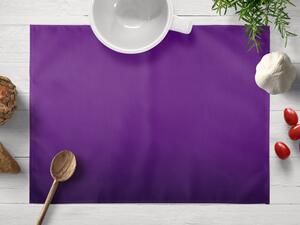 Biante Saténové prestieranie na stôl polyesterový Satén LUX-015 Žiarivo fialové 30x40 cm
