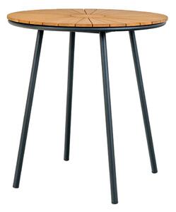 Okrúhly záhradný jedálenský stôl z teakového dreva ø 70 cm Cleveland – House Nordic