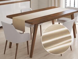 Biante Saténový behúň na stôl polyesterový Satén LUX-016 Latte 20x120 cm