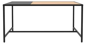 Čierny/v prírodnej farbe konferenčný stolík 60x100 cm Altino – Unique Furniture