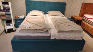 DEBBIE dizajnová čalúnená posteľ s úložným priestorom