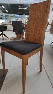 ARCA jedálenská stolička s čalúnením masív drevo