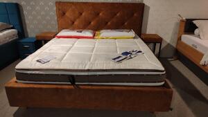 ROAN dizajnová čalúnená posteľ s úložným priestorom ihneď k odberu