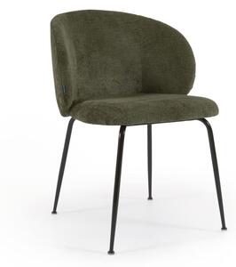 Zelená jedálenská stolička Minna – Kave Home