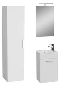 Kúpeľňová zostava s umývadlom vrátane umývadlovej batérie, vtoku a sifónu VitrA Mia KSETMIA40B