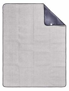 WANDERLUST Pikniková deka 150 x 200 cm - šedohnedá/biela