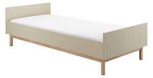 Béžová detská posteľ 90x200 cm Miloo – Pinio