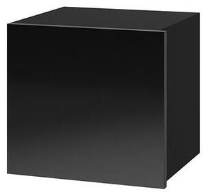 MIRJAN 24 Nástenná skrinka CALABRINI 34x34 cm čierna MJ0099 + záruka 3 roky zadarmo