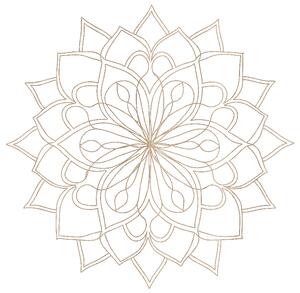 Drevený obraz na stenu - Mandala Sila Rovnováhy