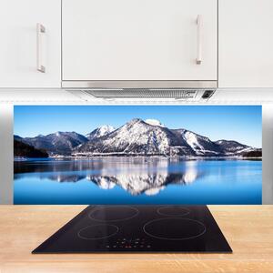 Nástenný panel  Jazero hory príroda 125x50 cm