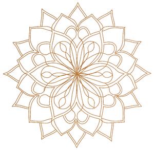 Drevený obraz na stenu - Mandala Sila Rovnováhy