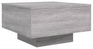 Konferenčný stolík sivý sonoma 55x55x31 cm kompozitné drevo