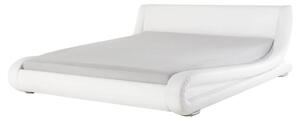 Manželská posteľ 160 cm AVENUE (s roštom) (biela). Vlastná spoľahlivá doprava až k Vám domov. 1007116