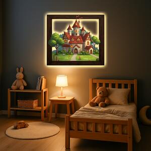 Svietiaci obraz - Zámok pre princezné - Nočná lampa